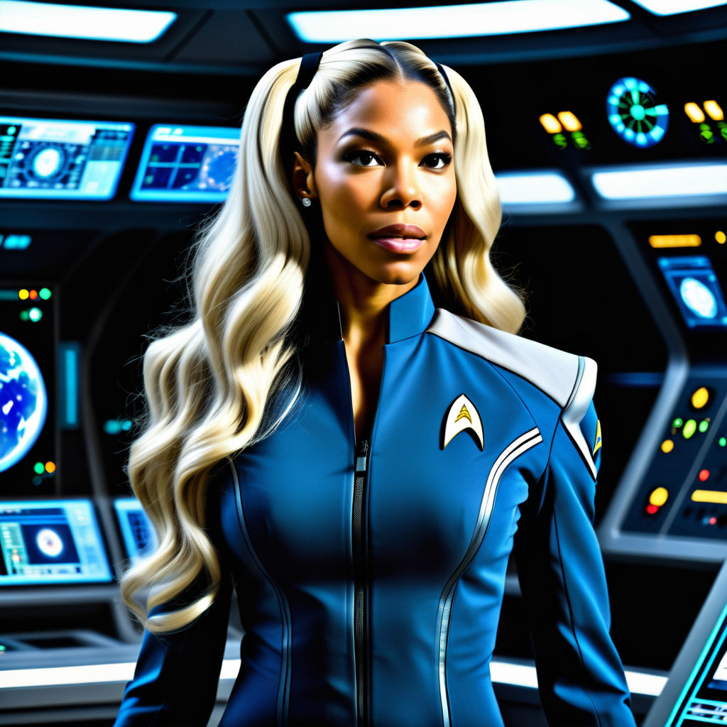 star trek beautiful woman