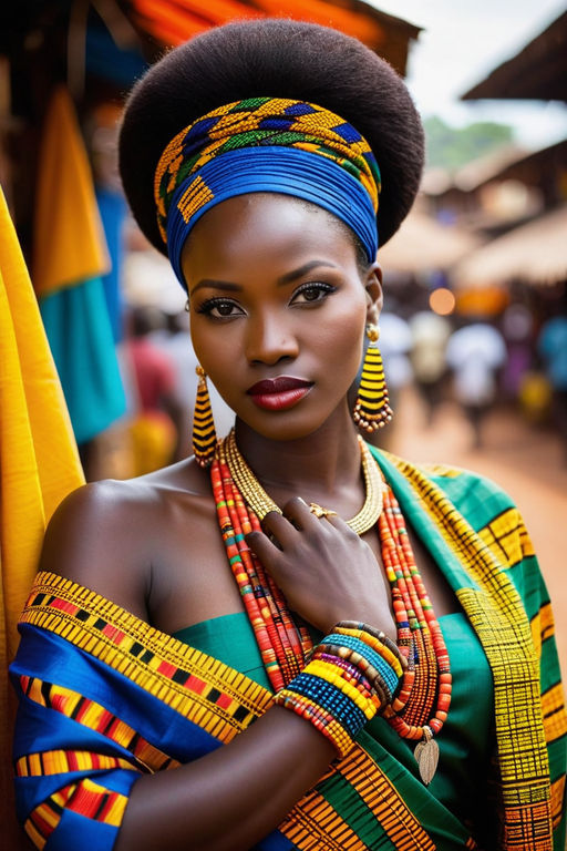 Portrait of a Ugandan femme fatale by Nirupam Tiwari - Playground