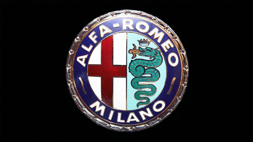 ALFA ROMEO logo reimagined in hand-drawn style merged with p... by chen ...