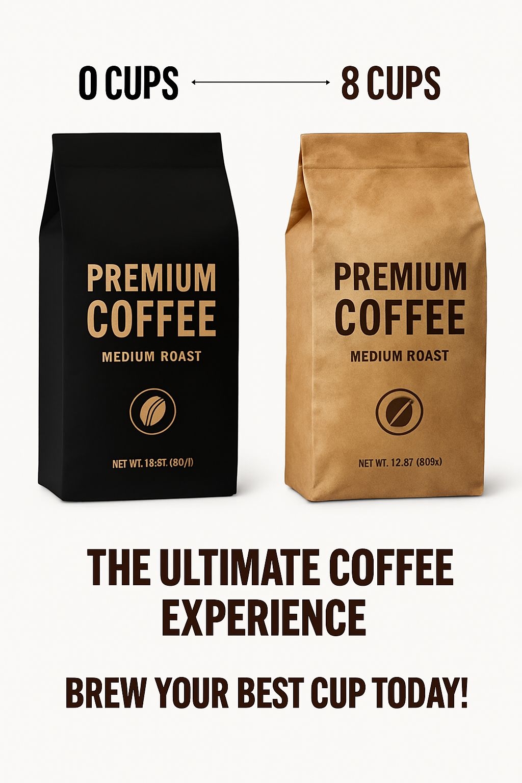 Ultimate Coffee Experience Premium Brand Advertisement Design Ads