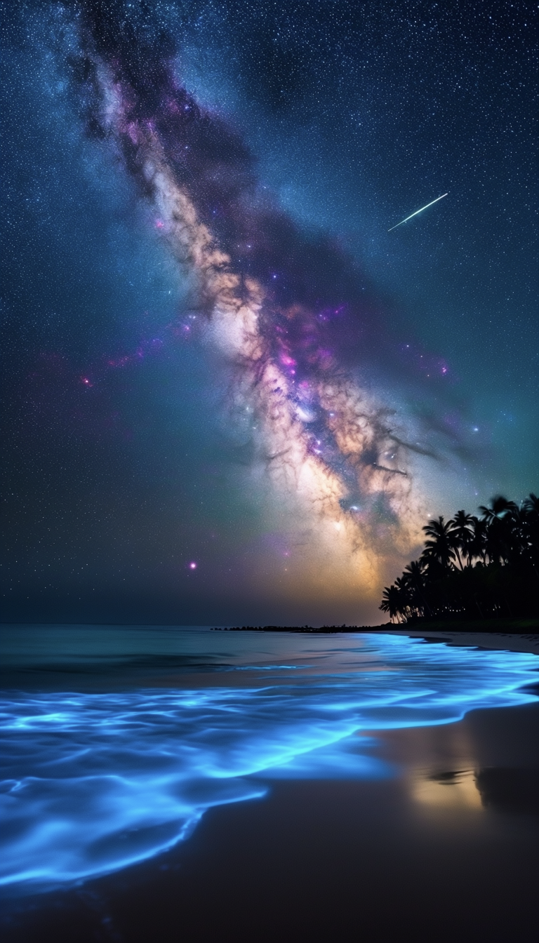 Bioluminescent Beach 