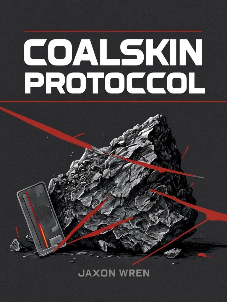 Coalskin Protocol Dystopian Techno-Thriller EBook Cover Design