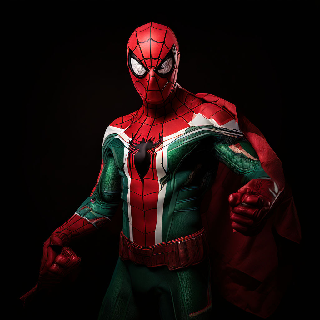 South African spiderman