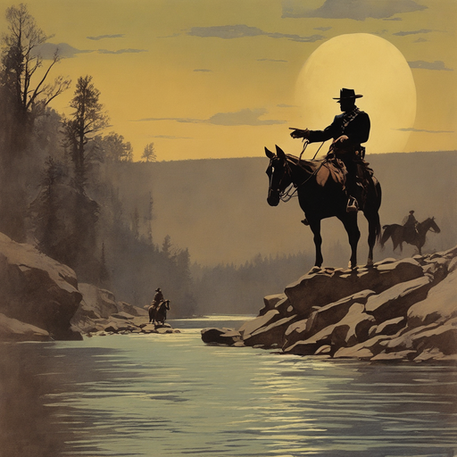 The River's End movie poster by Chazz Originalz Playground