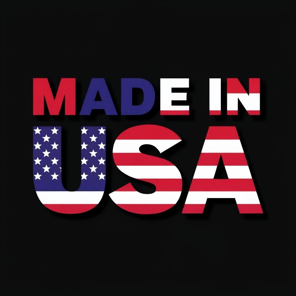 Bold Patriotic Made in USA Graphic T-Shirt
