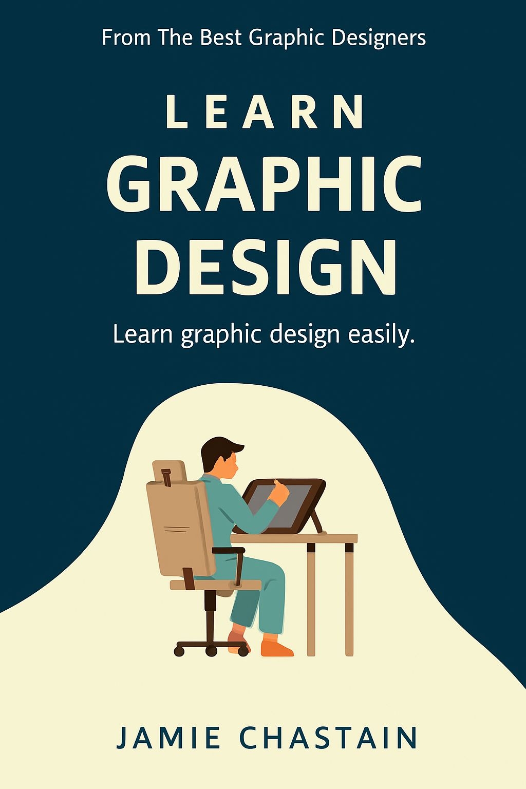 Modern Graphic Design Learning Promotion EBook Cover
