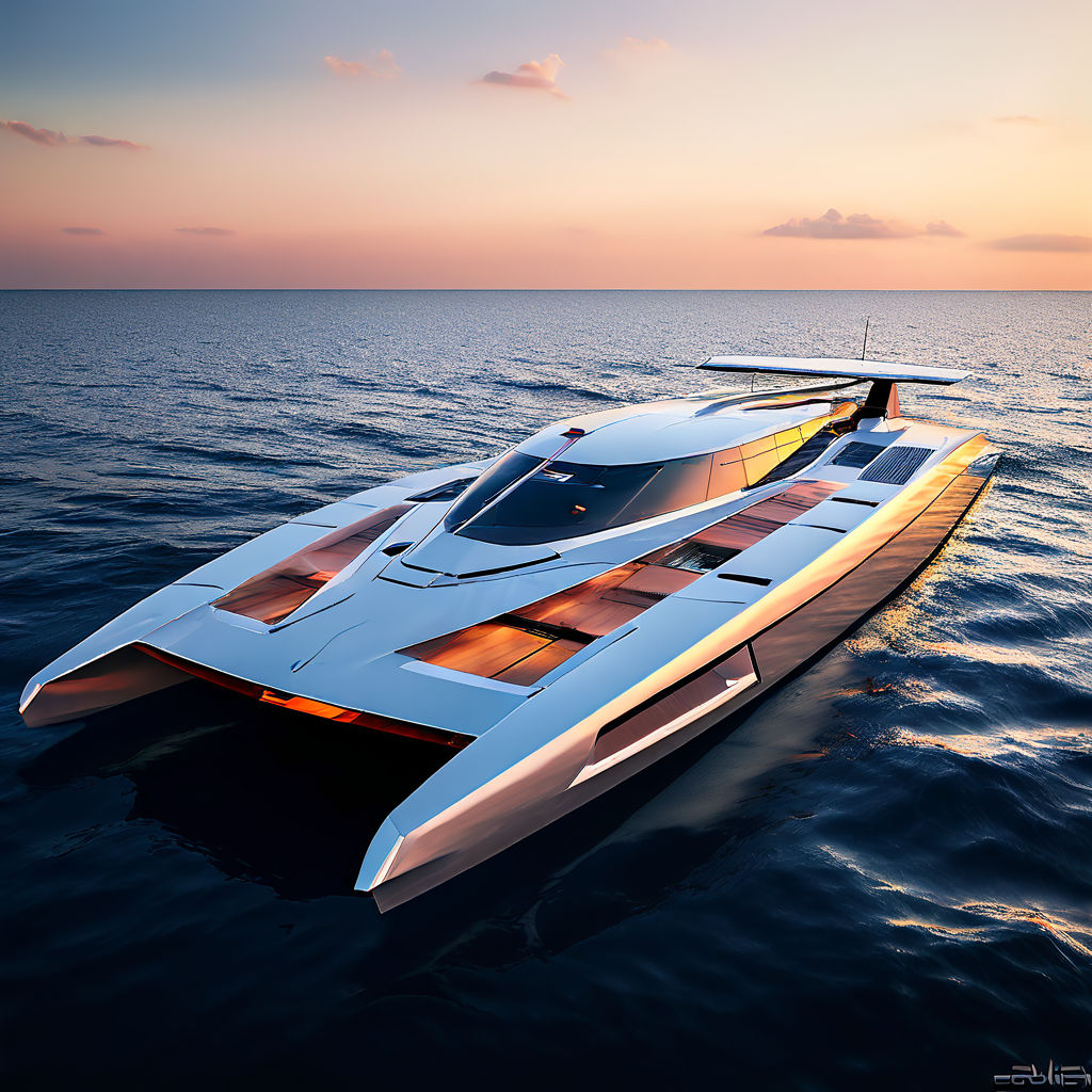 300 feet trimaran yacht by Lothian Guidobaldi - Playground