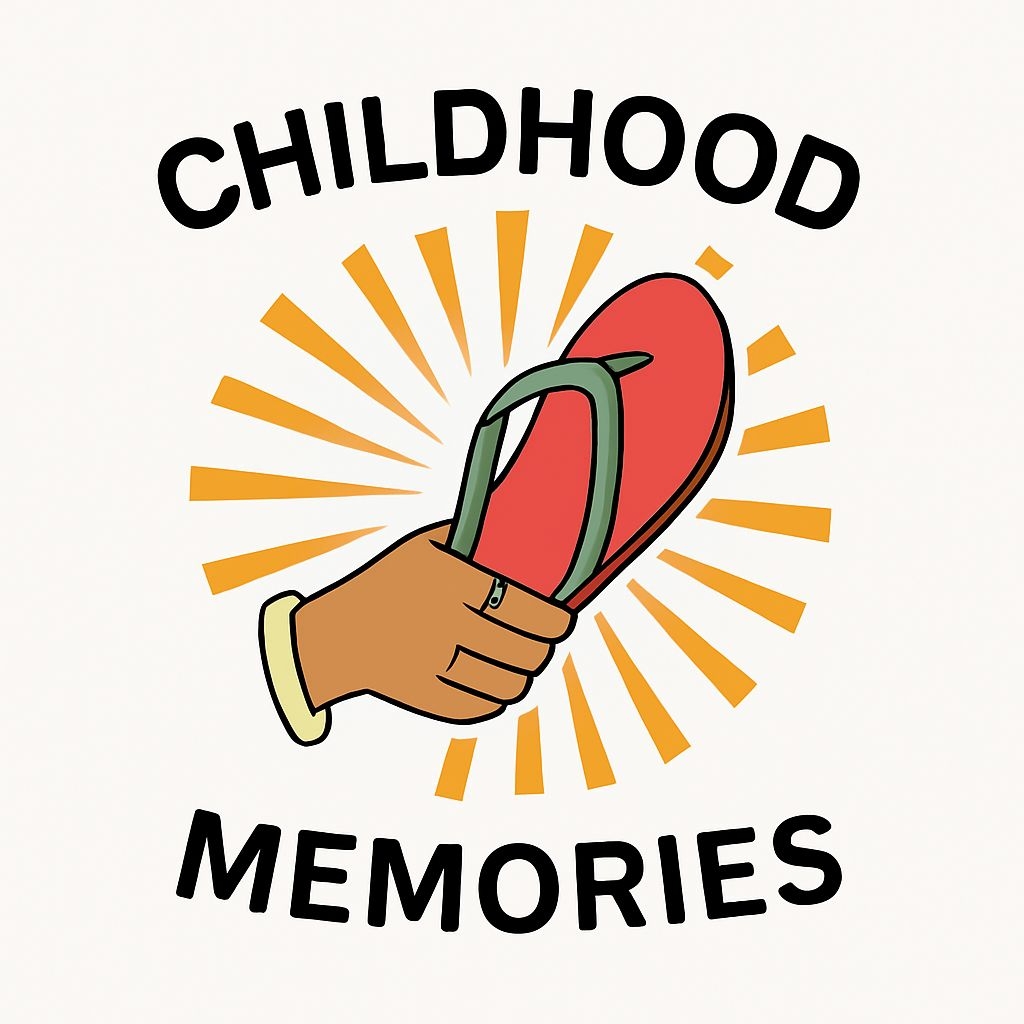 Retro Cartoon Childhood Memories Flip-Flop Sticker