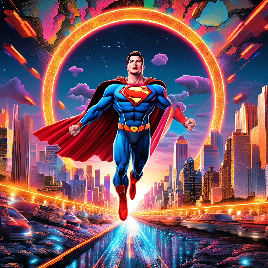 Imagine A Futuristic City Skyline Illuminated With Vibrant N By imagine-a-futuristic-city-skyline-illuminated-with-vibrant-n-by