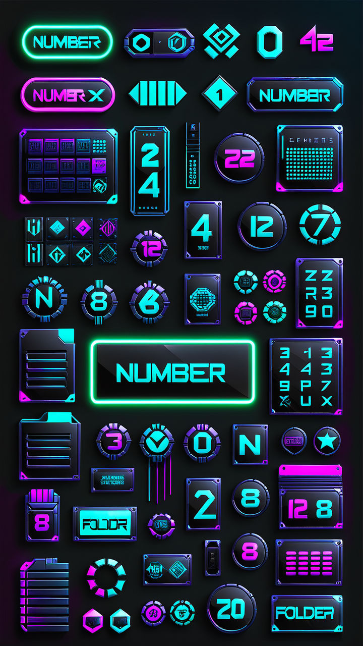 Neon cyberpunk style by Владимир Чаплин - Playground
