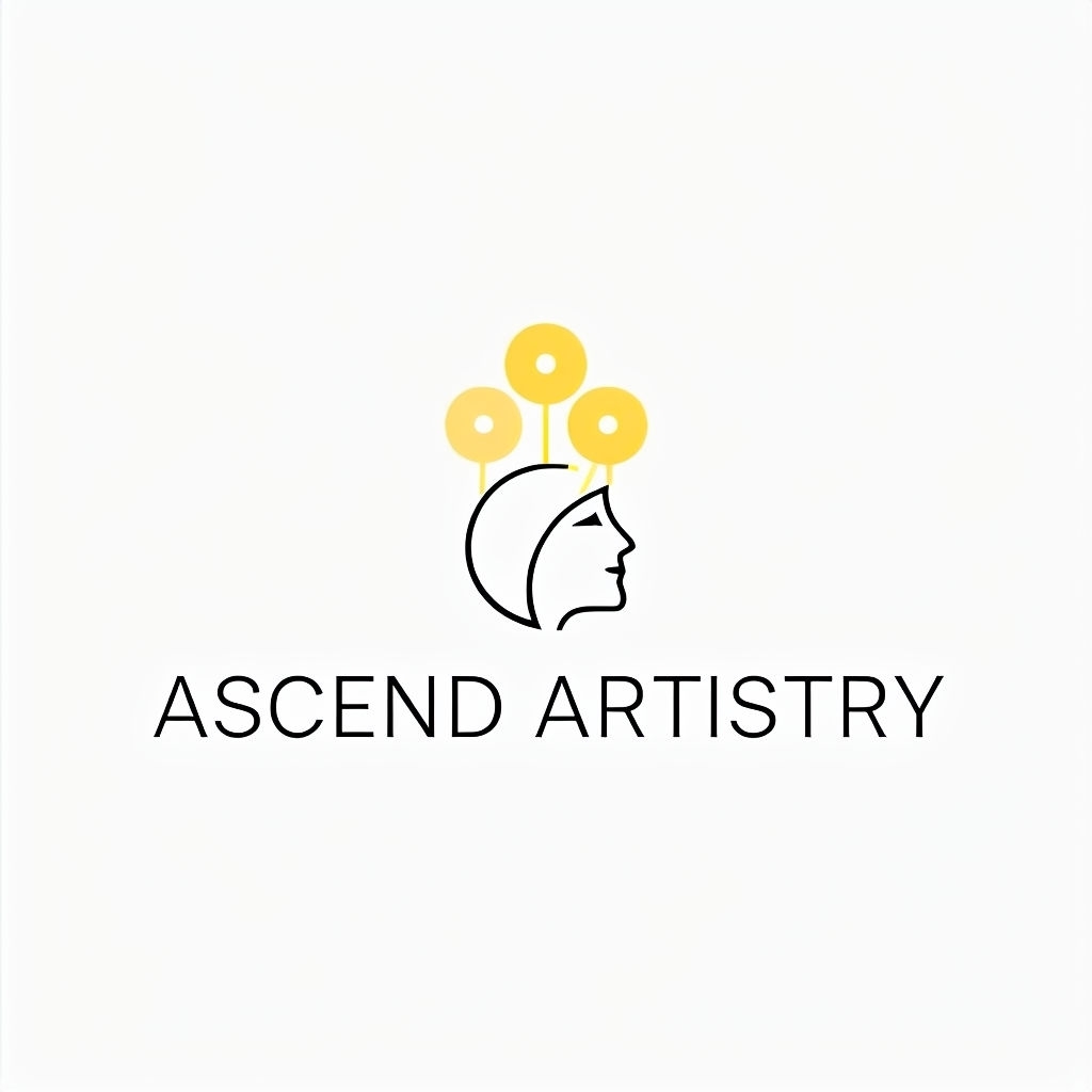 Minimalist Modern Logo Design for Ascend Artistry Brand Logo