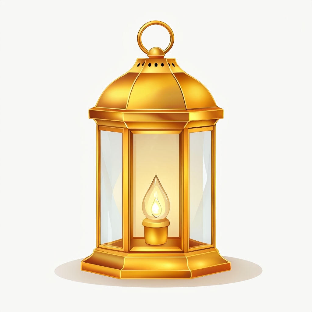 Elegant Golden Lantern