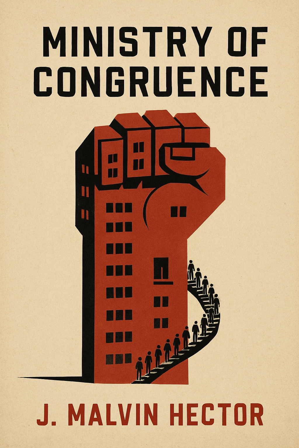 Ministry of Congruence Powerful Graphic Illustration EBook Cover