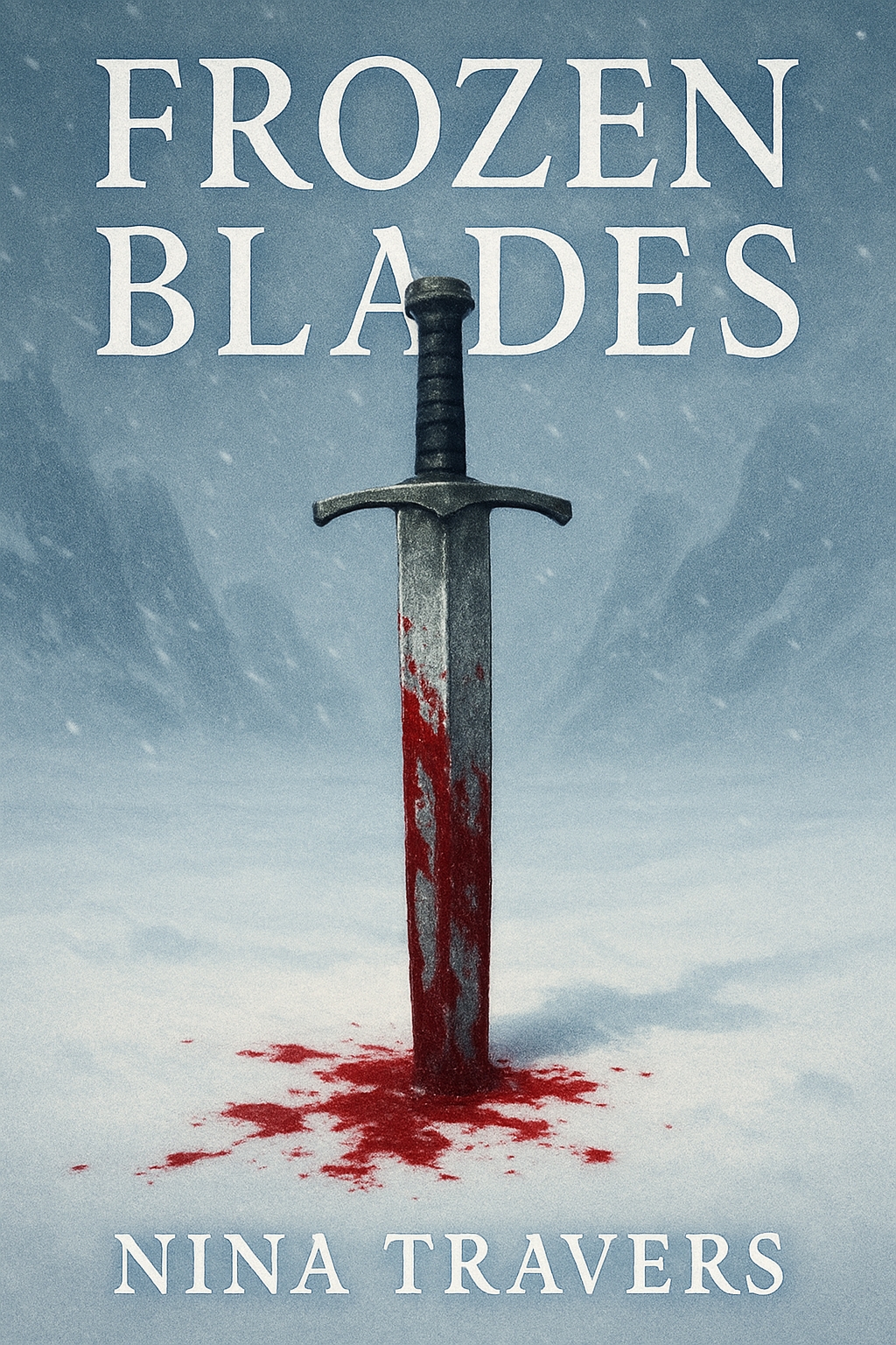 Frozen Blades: A Chilling Fantasy Mystery Adventure EBook Cover