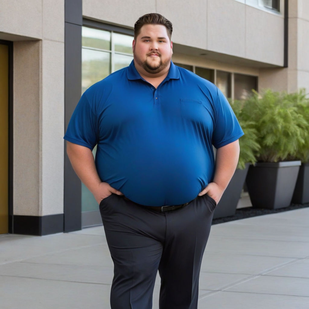 400lbs obese handsome young man his body is like an athlete ... by ...