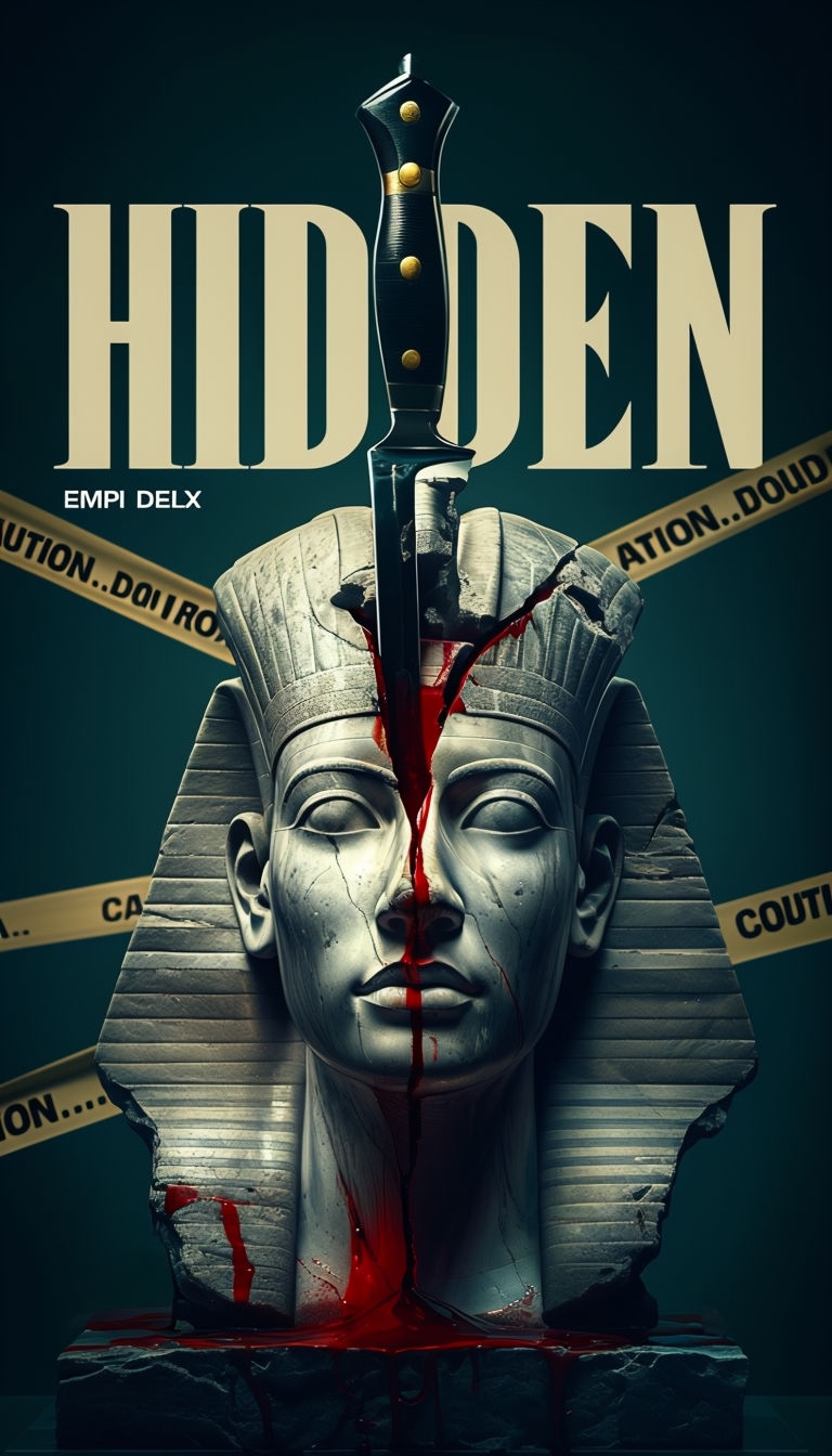 Dramatic Ancient Egyptian Ramses II Statue with Knife EBook Cover