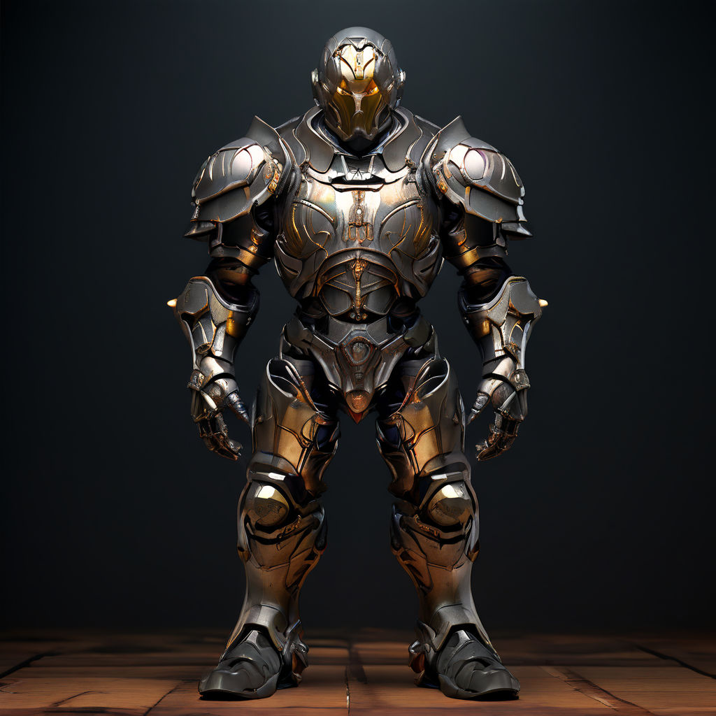 Dnd warforged artificer Legs torso head by Nino274 _ - Playground