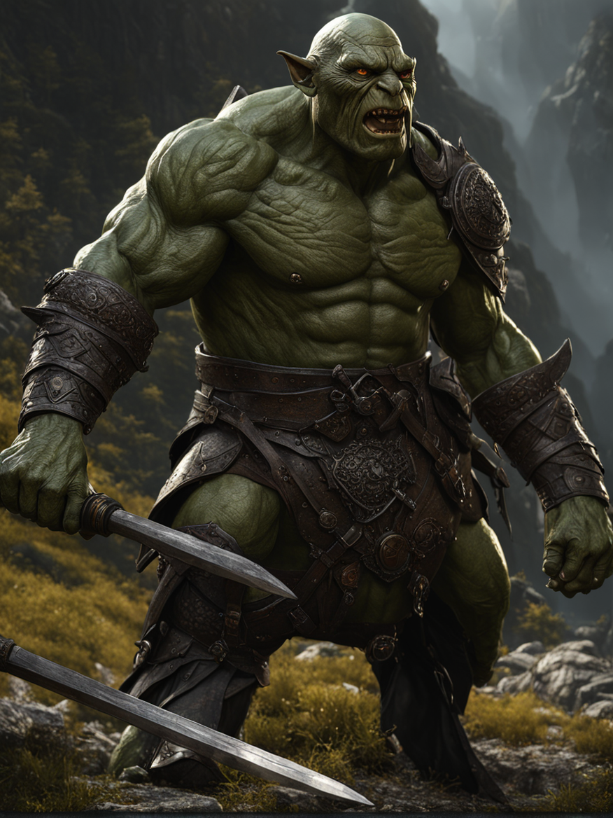 Orc from lord of the rings character outfit by Roberto Feick - Playground