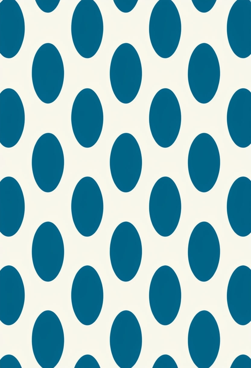 Dark Teal Polka Dots Minimalist Pattern Phone Case Cover