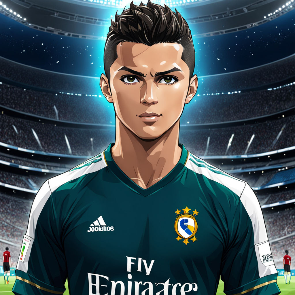 Cristiano Ronaldo Anime Character By Gurrapu Dhanush Playground 6087