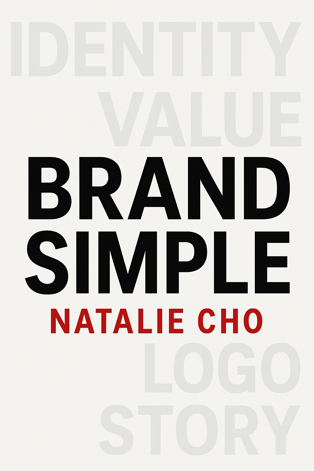Modern Minimalist Brand Simple EBook Cover Design