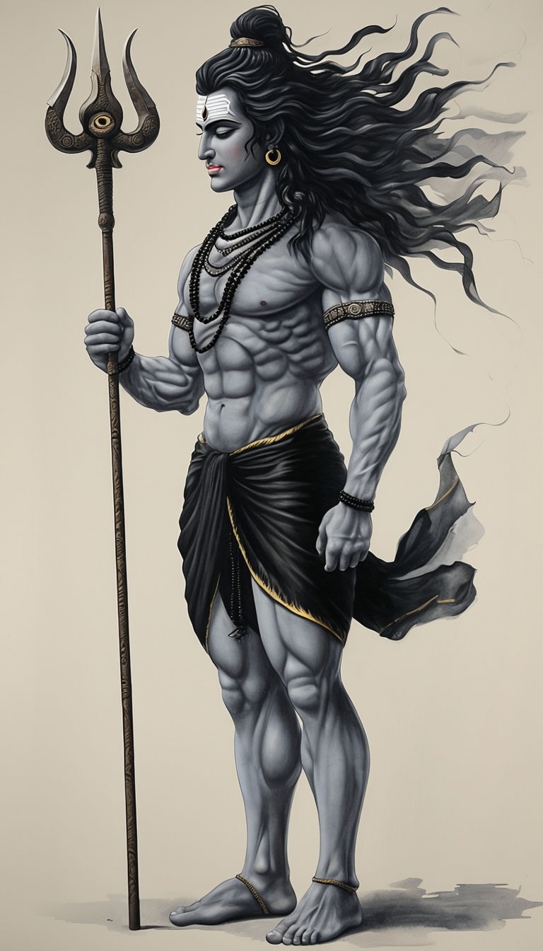 Shiva Anime Art