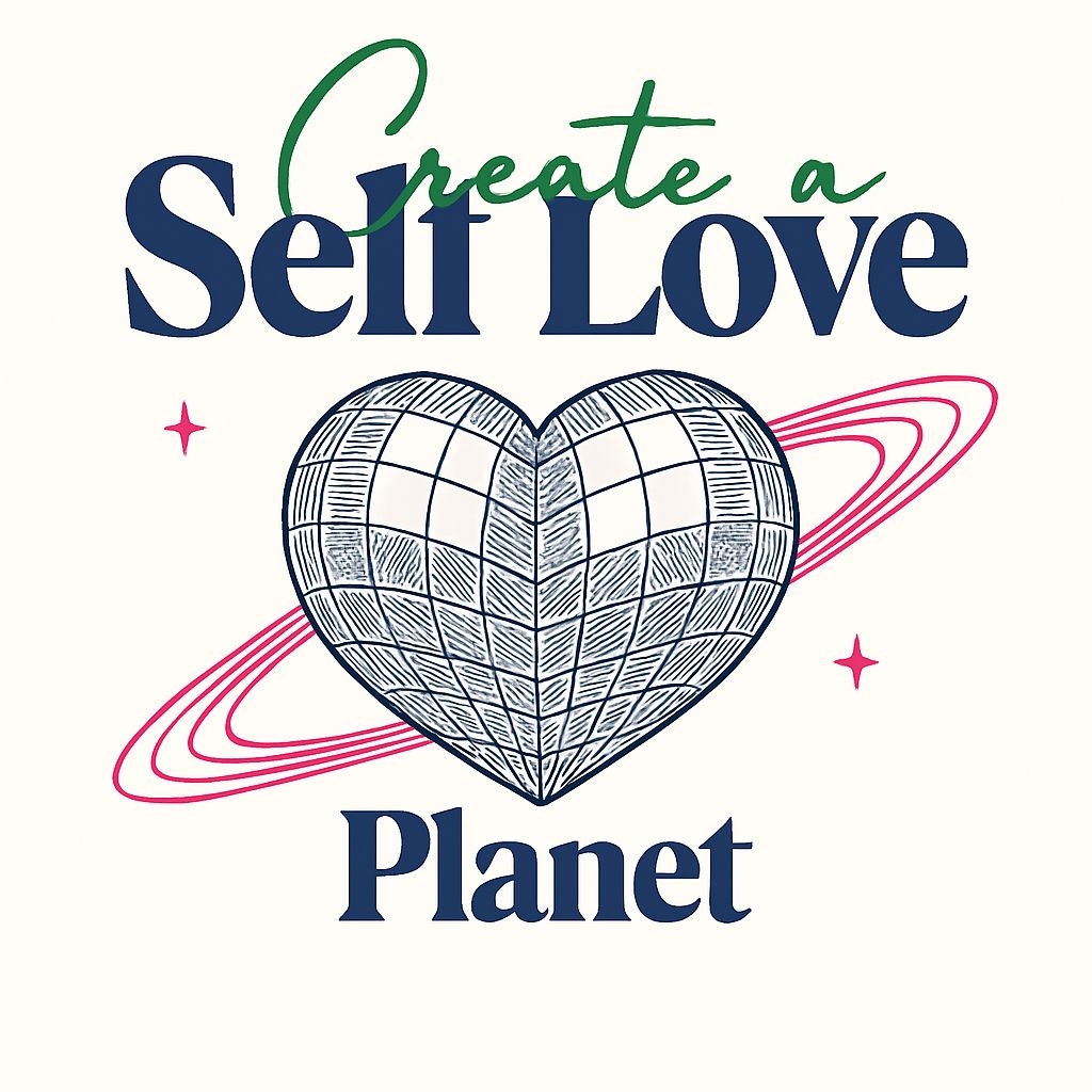 Create a Self Love Planet Motivational Graphic T-Shirt