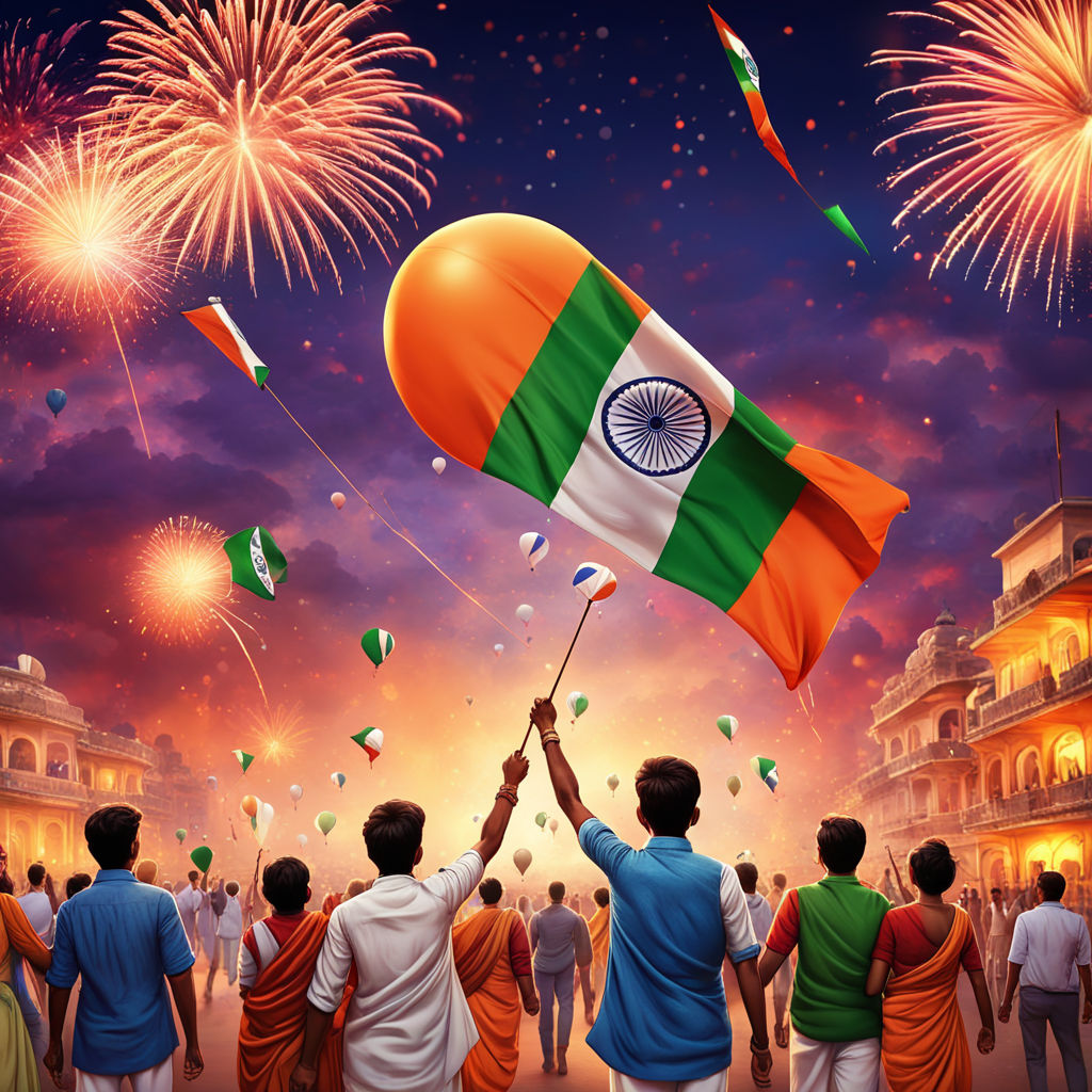 Independence Day of India celebration by Shashank Gupta - Playground