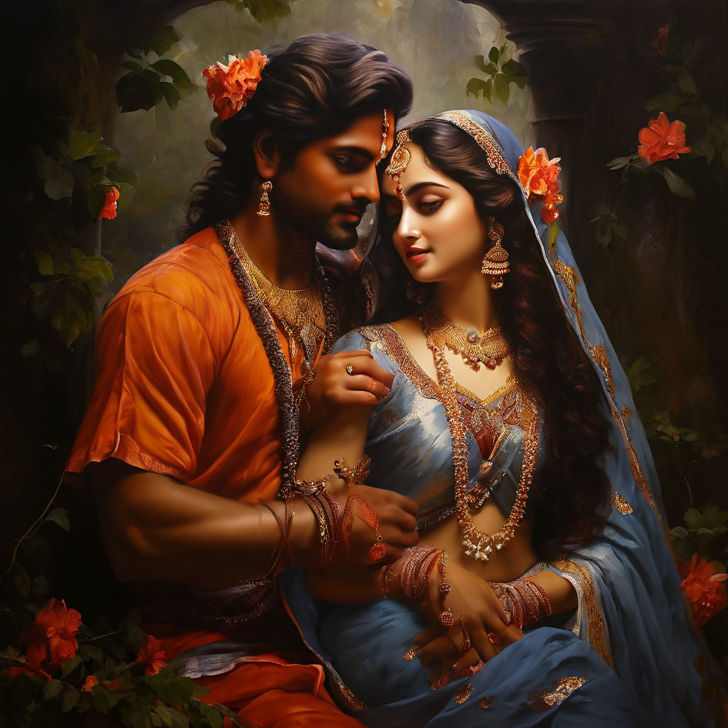 Radha Krishna nude