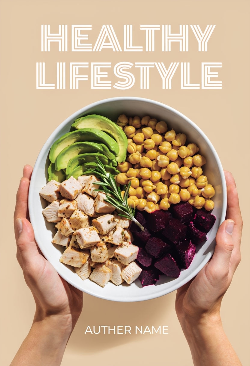 Healthy Lifestyle Bowl Photography Book Cover