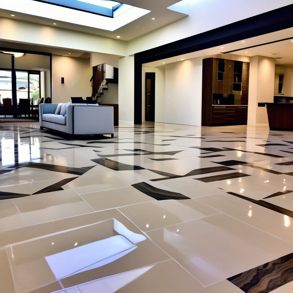 Professional flooring contractor logo by Trina Tindley Playground