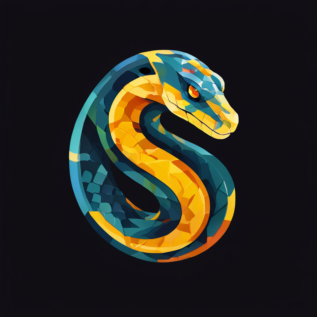 Python (programming language) logo by lala la - Playground