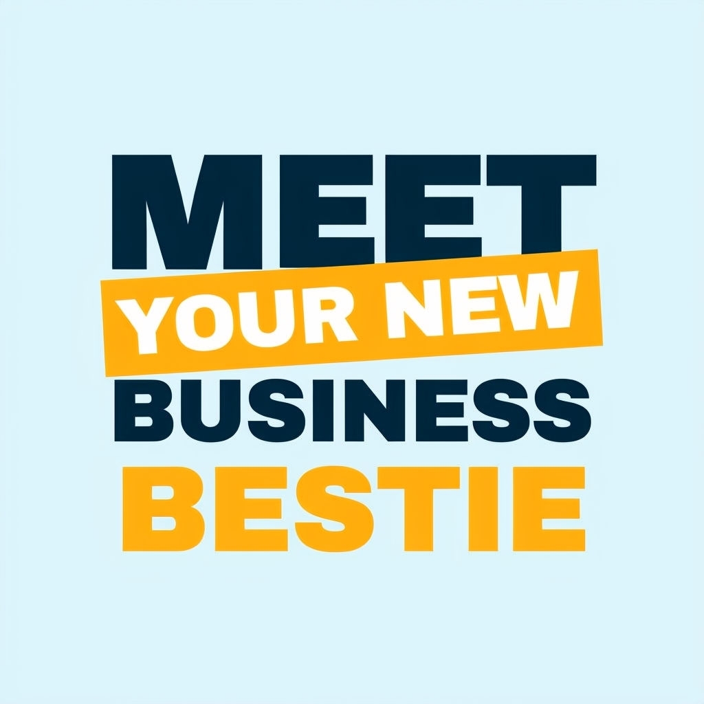 Modern Minimalist Meet Your New Business Graphic Social Media Post
