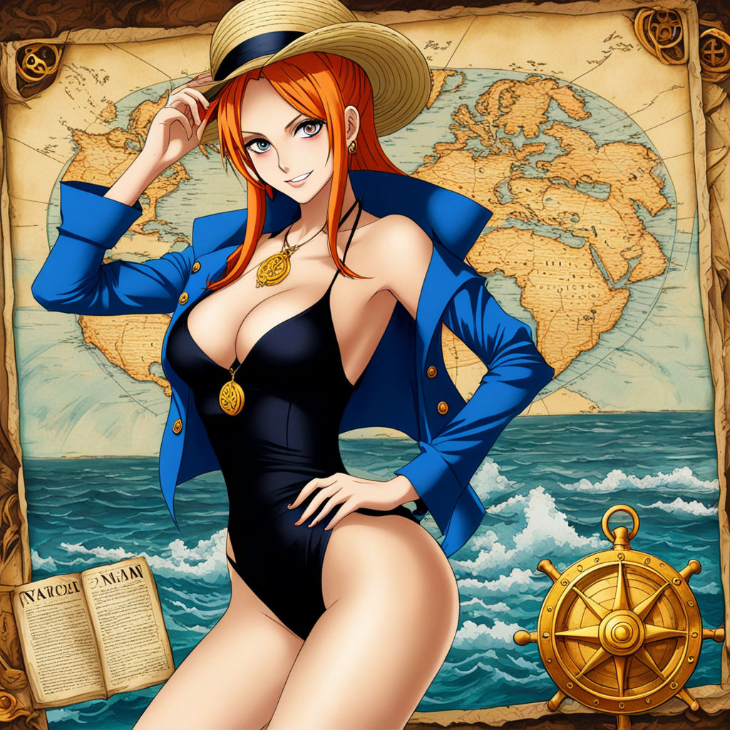 Nami from the anime One Piece