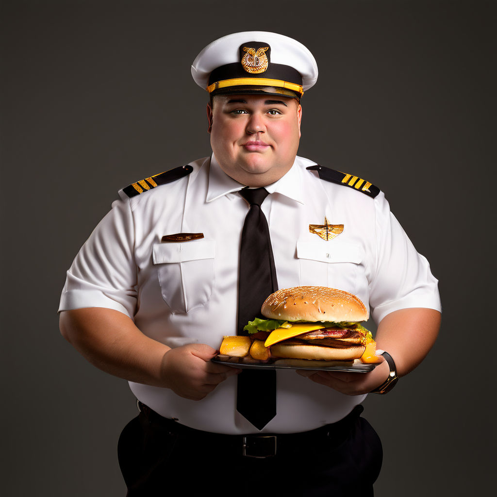 Fat cute Pilot by Karin N - Playground
