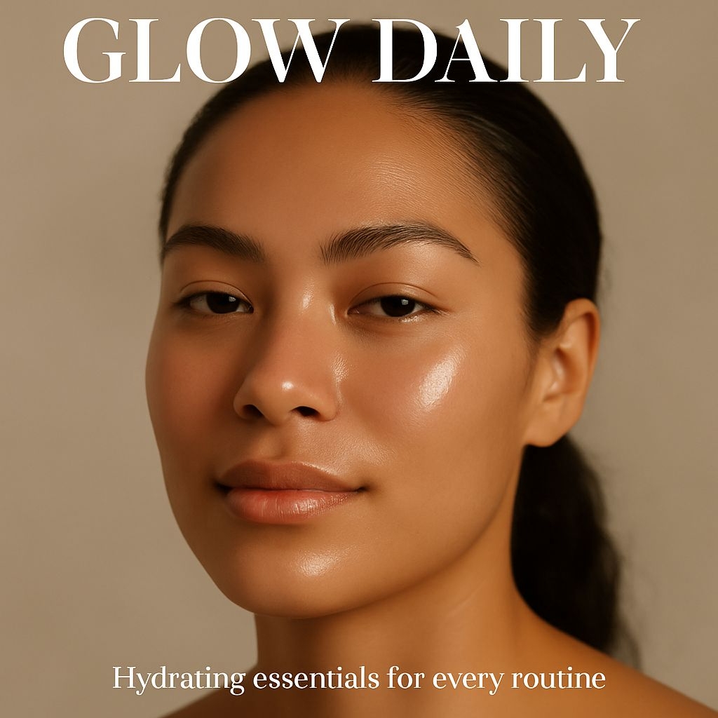 Natural Beauty Close-Up Portrait with Glow Daily Ad