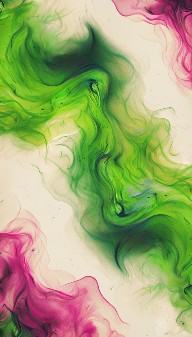 Vibrant Abstract Swirling Colors Digital Art Phone Case Cover