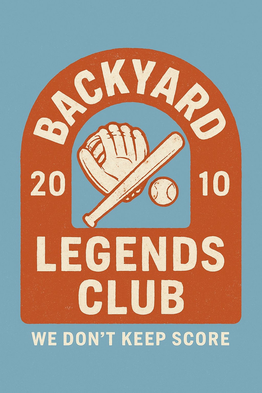baseball club poster