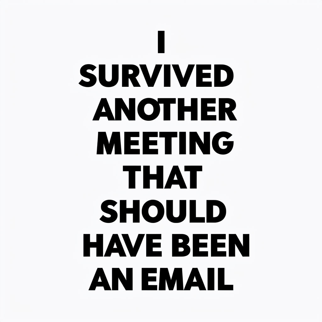 I Survived Another Meeting That Should Have Been An Email Mug