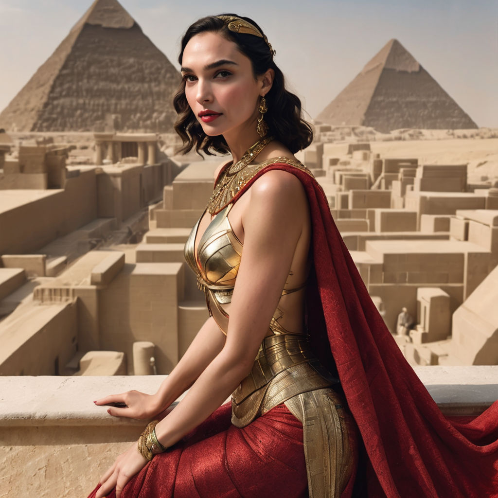 gal gadot posando nua