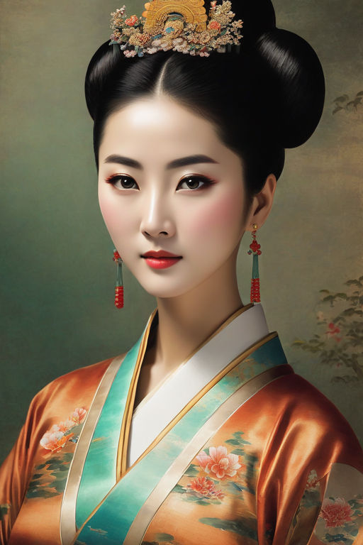 A picture of an ancient Chinese lady by yin yin - Playground