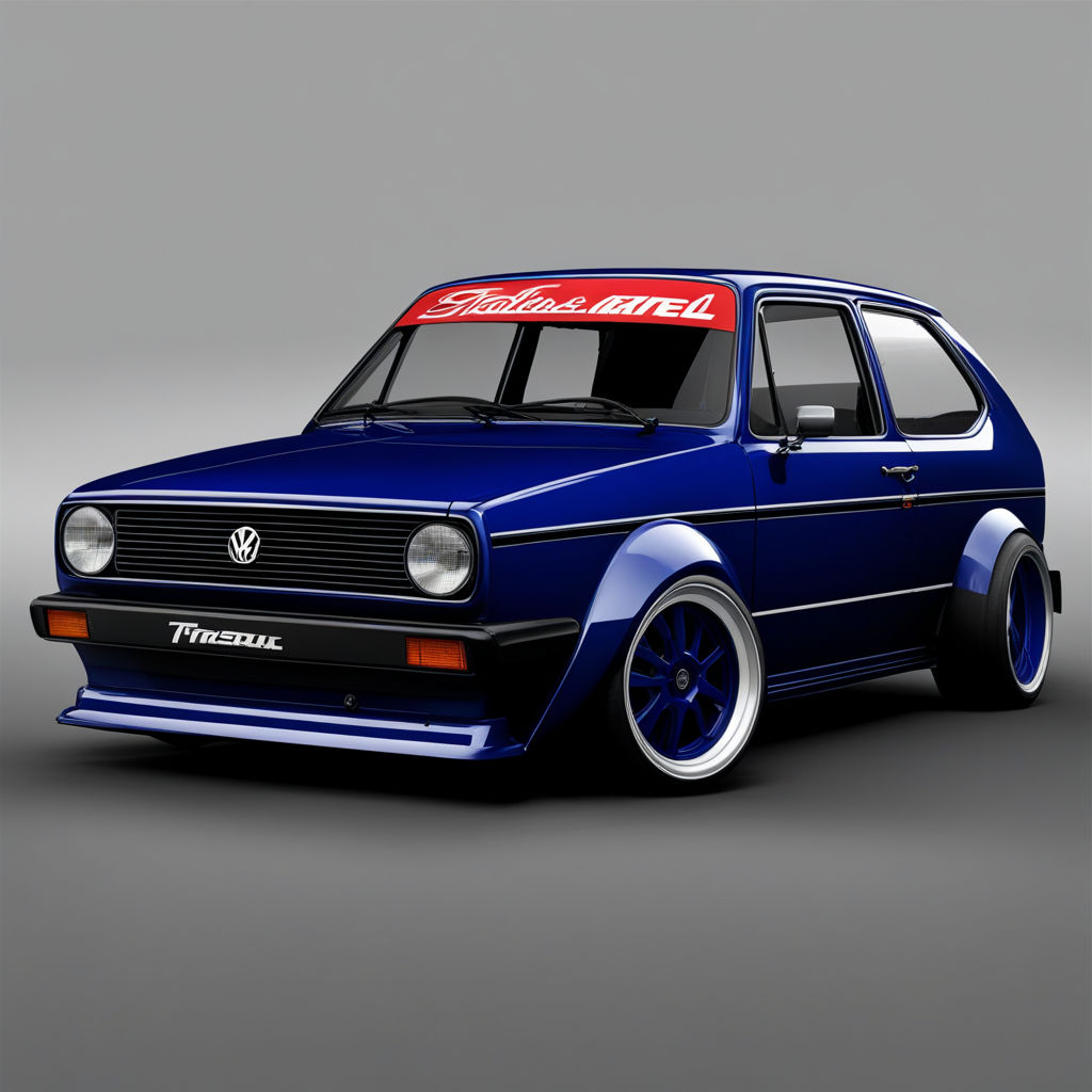 Create a Race Car livery for a DARK blue VW MK2 Golf by Christoph ...