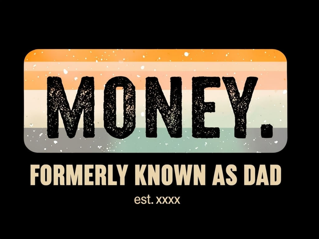 Bold Money Formerly Known as Dad Graphic T-Shirt