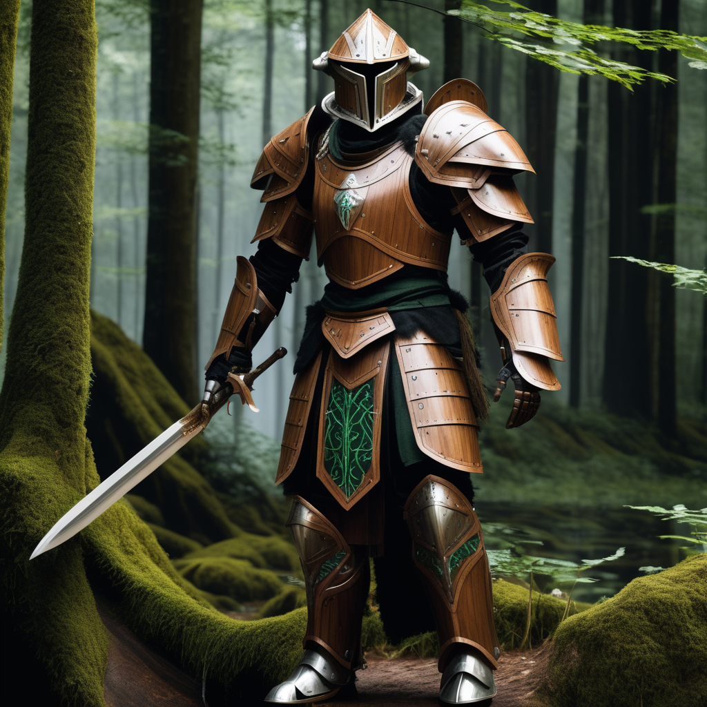 Realistic warforged druid wooden armor by Jason Korzelius - Playground