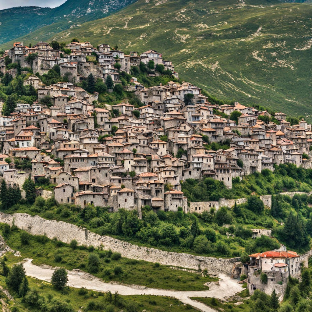 The city of Kukes in Albania by ARDI TAFAJ - Playground