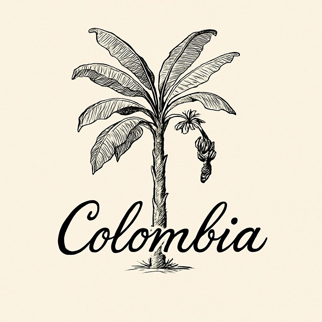 Vintage Botanical Banana Tree Illustration T-shirt