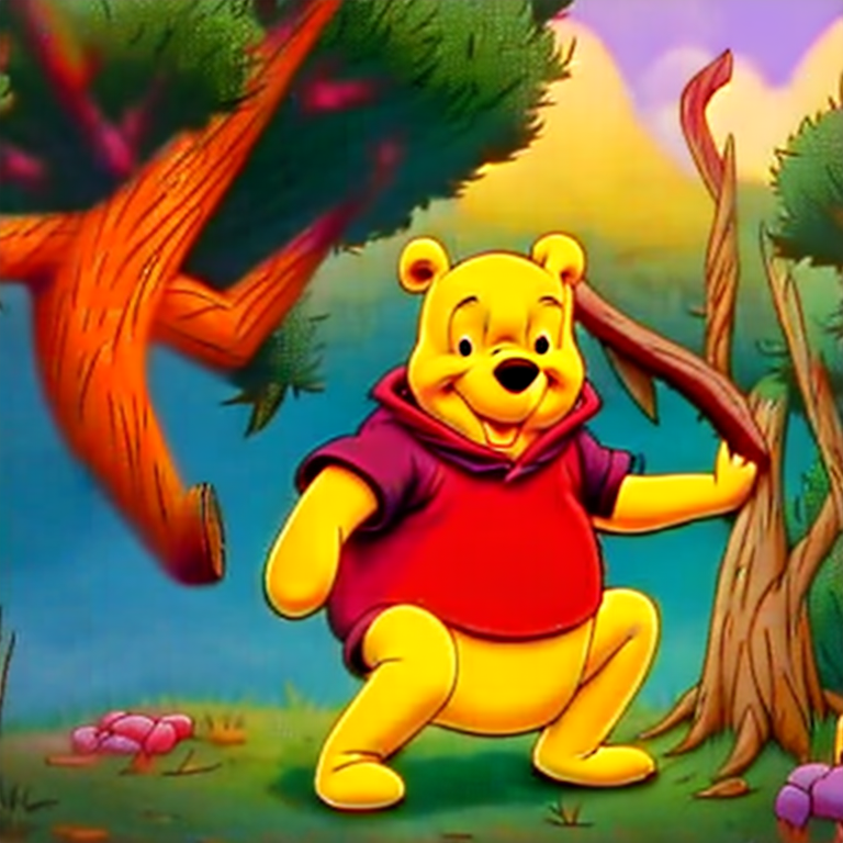 Winnie The Pooh Cursed By Unre - Playground