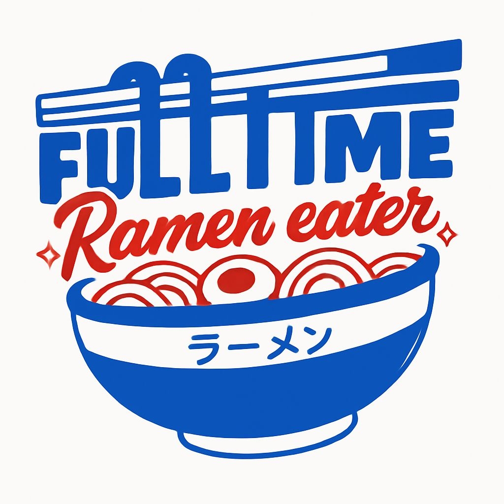 Bold Ramen Eater Graphic Design with Playful Text Poster