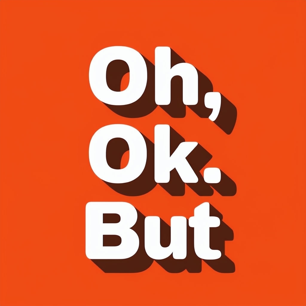 Bold Minimalist Text Design T-Shirt in Vibrant Orange