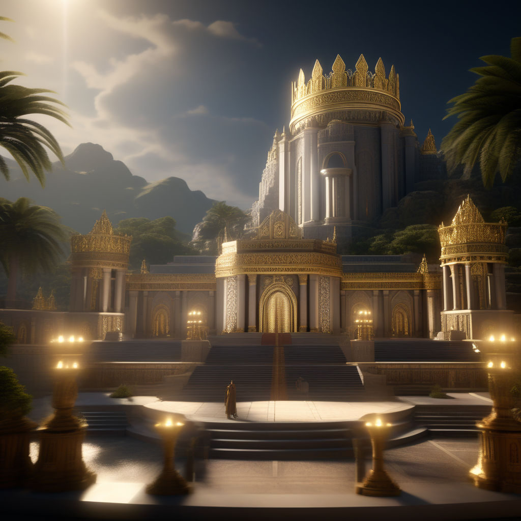 Royal palace of king solomon by PHDComps - Playground